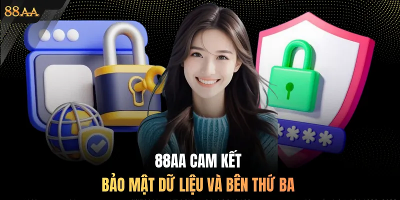 88AA cam kết bảo mật dữ liệu và bên thứ ba